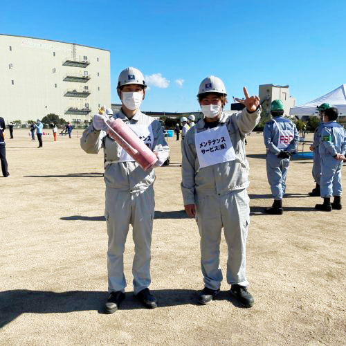 入賞した時の記念写真