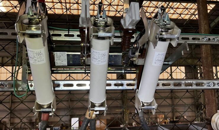 高圧電源系統の機器・設備更新写真